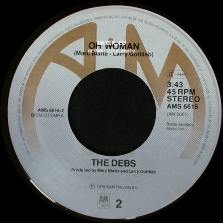 The Debs - Cupie Dolls / Oh Woman side B