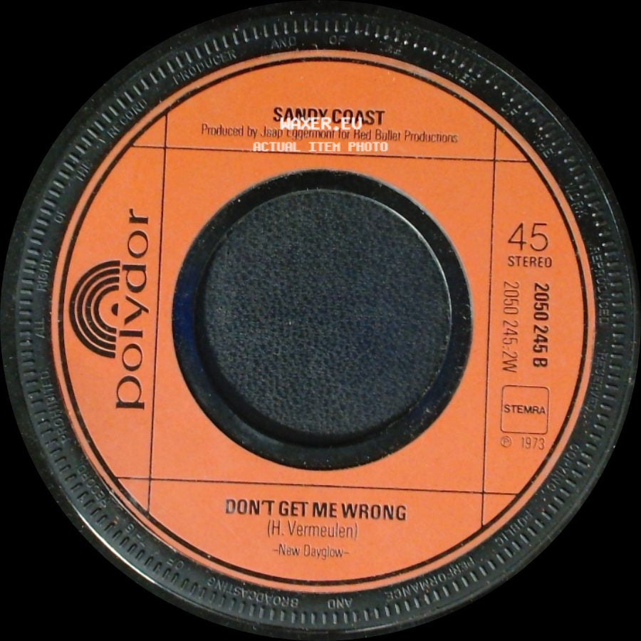 Sandy Coast - Blackboard Jungle Lady / Don't Get Me Wrong side B