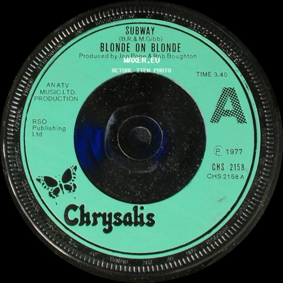 Blonde On Blonde / Subway - Summer Love / Blonde On Blonde side B