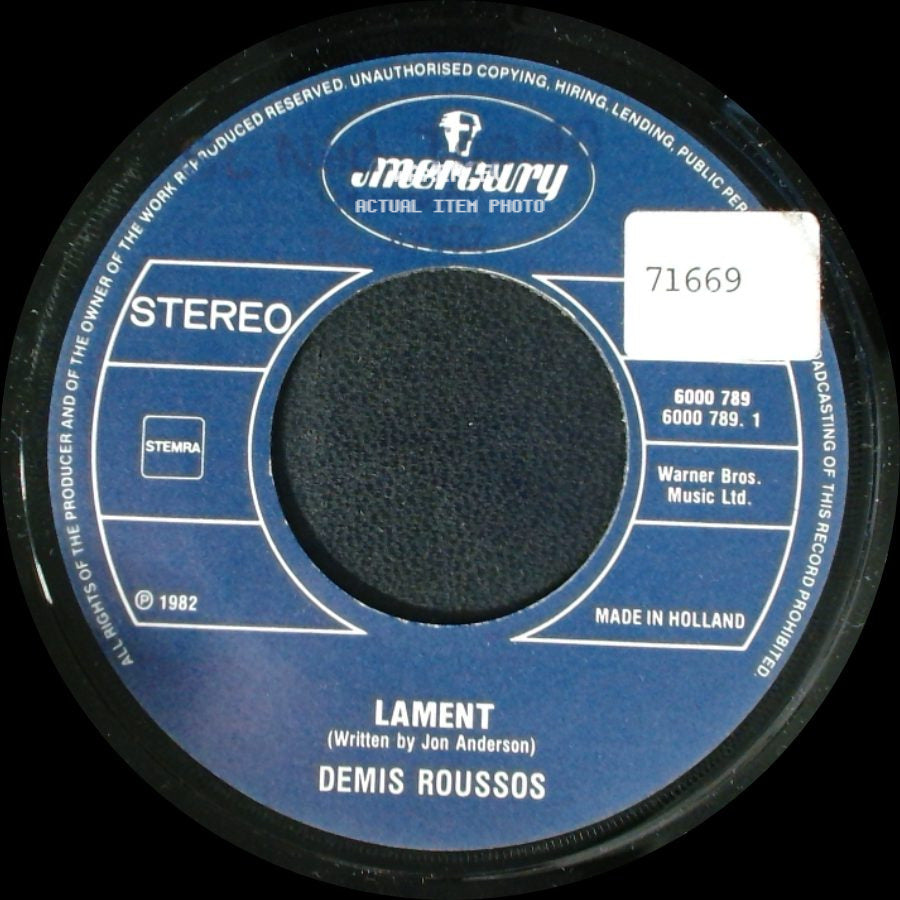 Demis Roussos - We're Shining / Lament side B