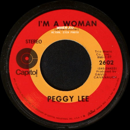 Peggy Lee - I'm A Woman / Is That All There Is side A