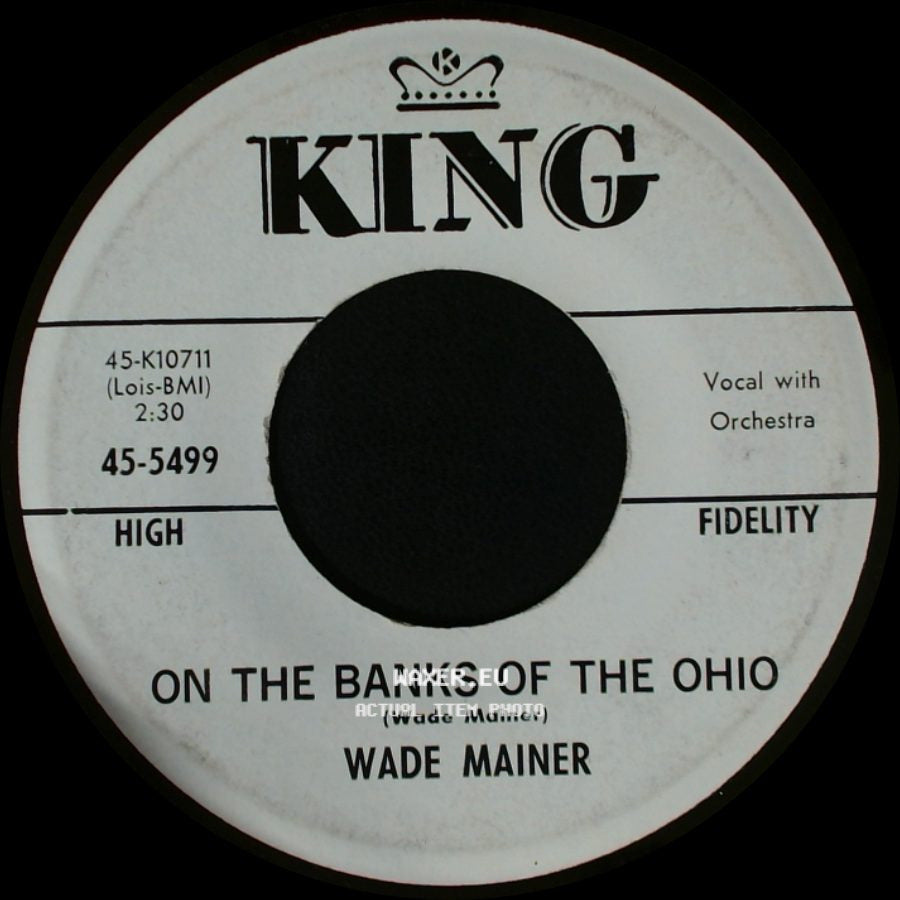 Wade Mainer - My Home Is Down In Dixie / On The Banks Of The Ohio side B