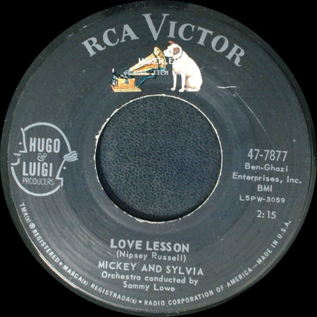 Mickey And Sylvia - Love Lesson / Love Is The Only Thing side A