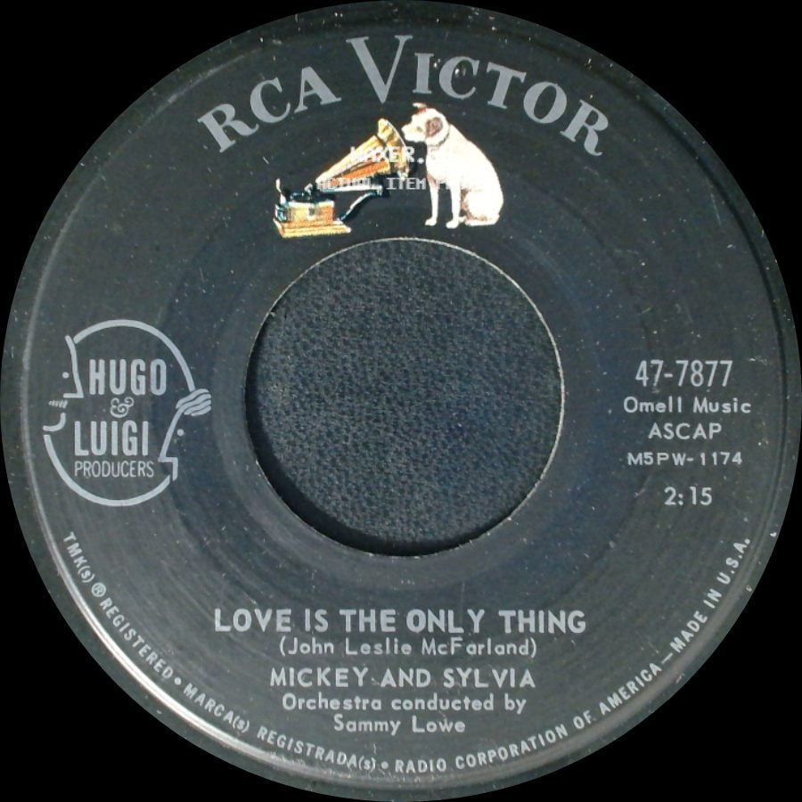 Mickey And Sylvia - Love Lesson / Love Is The Only Thing side B