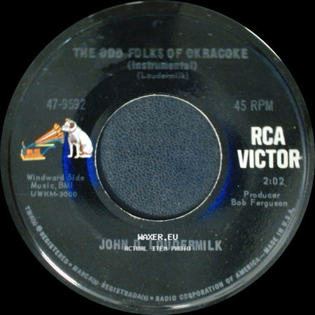 John D. Loudermilk - The Odd Folks Of Okracoke (Instrumental) / Sidewalks (Loudermilk) side A