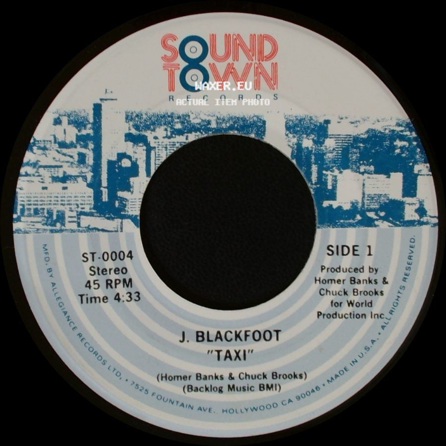 J. Blackfoot - Taxi / Where Is Love side A