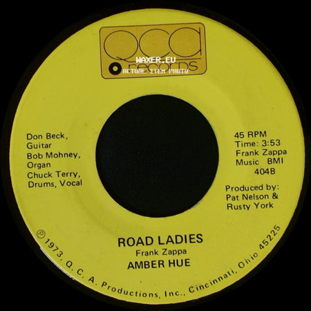 Amber Hue - The Last Blues Song / Road Ladies side B