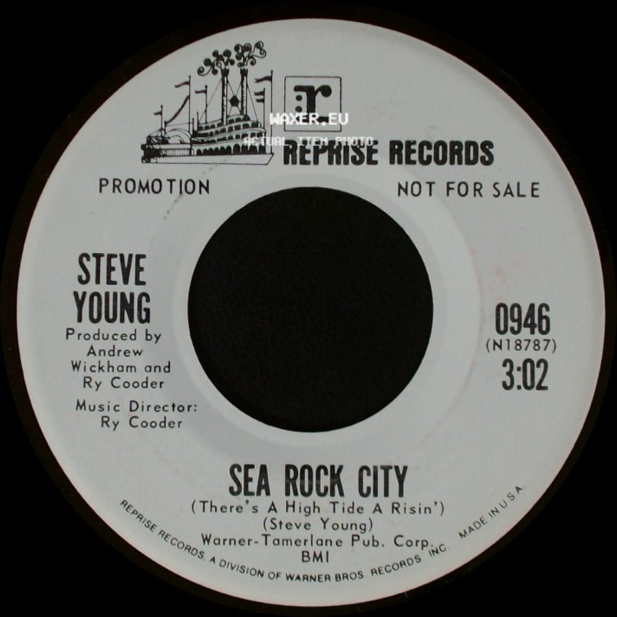Steve Young - Sea Rock City / Crash On The Levee side A