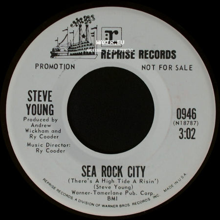 Steve Young - Sea Rock City / Crash On The Levee side A