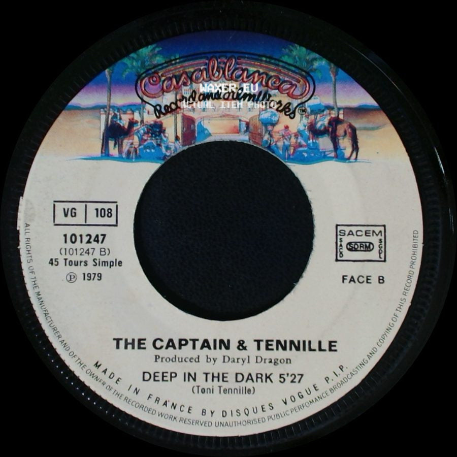 The Captain & Tennille - Deep In The Dark / Do That To Me One More Time side A