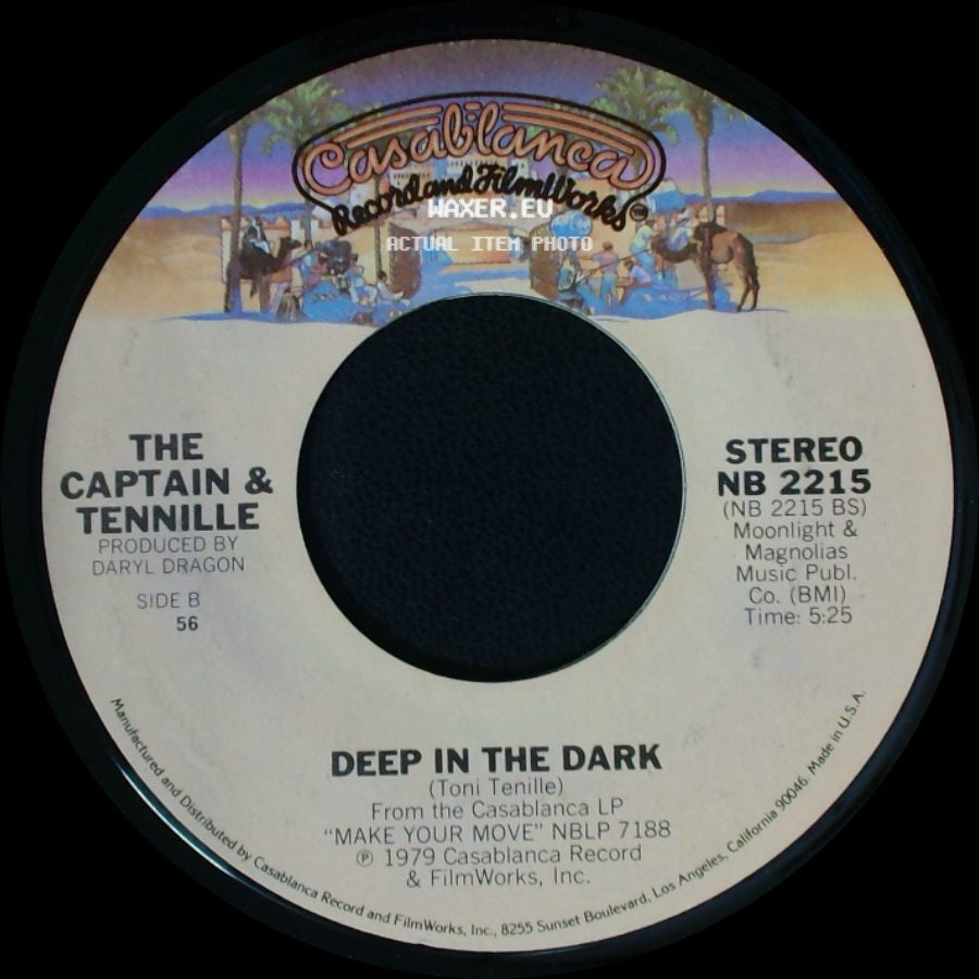 The Captain & Tennille - Do That To Me One More Time / Deep In The Dark side B