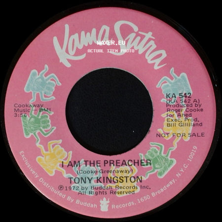 Tony Kingston - I Am The Preacher / I Am The Preacher side A
