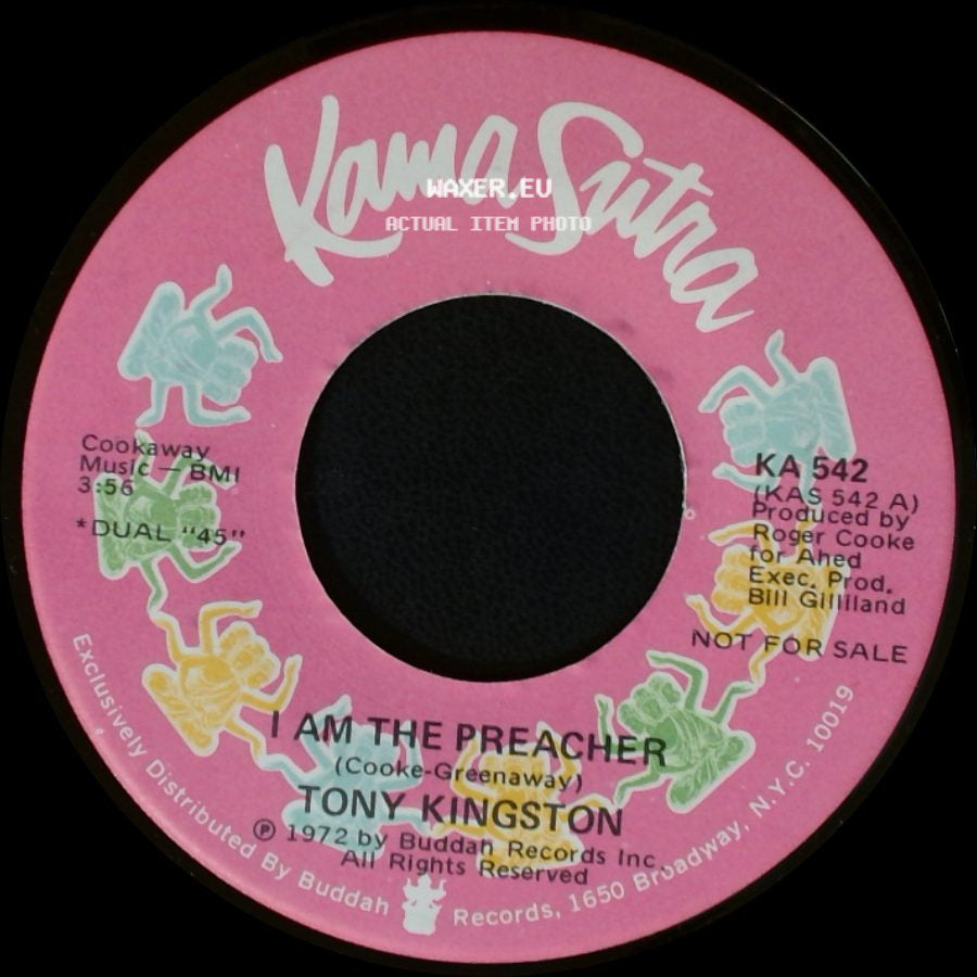 Tony Kingston - I Am The Preacher / I Am The Preacher side B