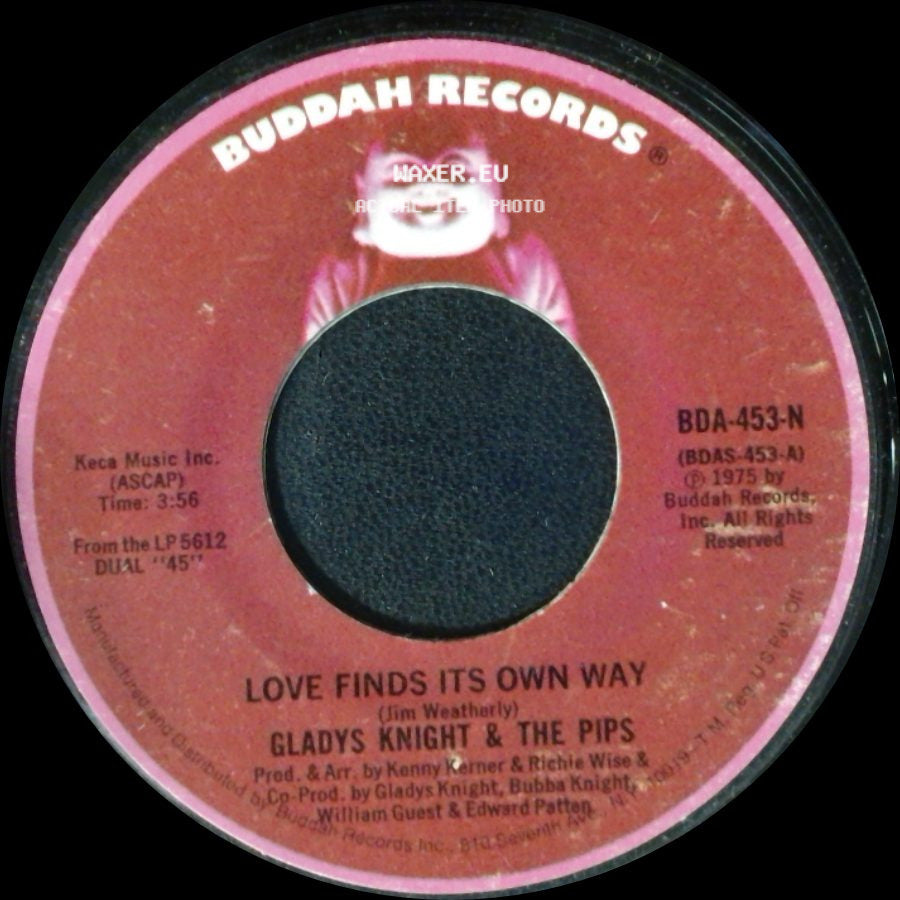 Gladys Knight & The Pips - Better You Go Your Way / Love Finds Its Own Way side B