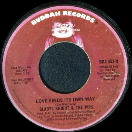 Gladys Knight & The Pips - Better You Go Your Way / Love Finds Its Own Way side B