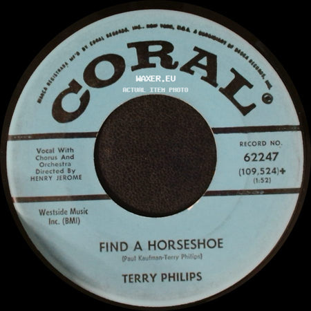 Terry Philips - Fear / Find A Horseshoe side B