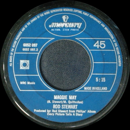 Rod Stewart - Maggie May / Reason To Believe side A