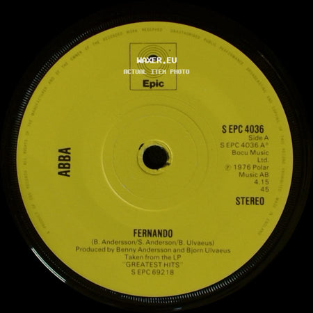 Abba - Fernando / Hey Hey Helen side A