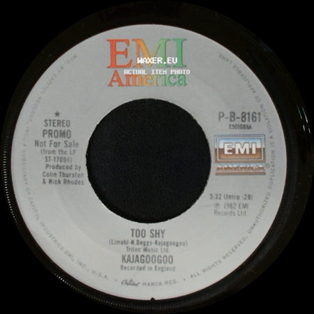 Kajagoogoo - Too Shy / Too Shy side B