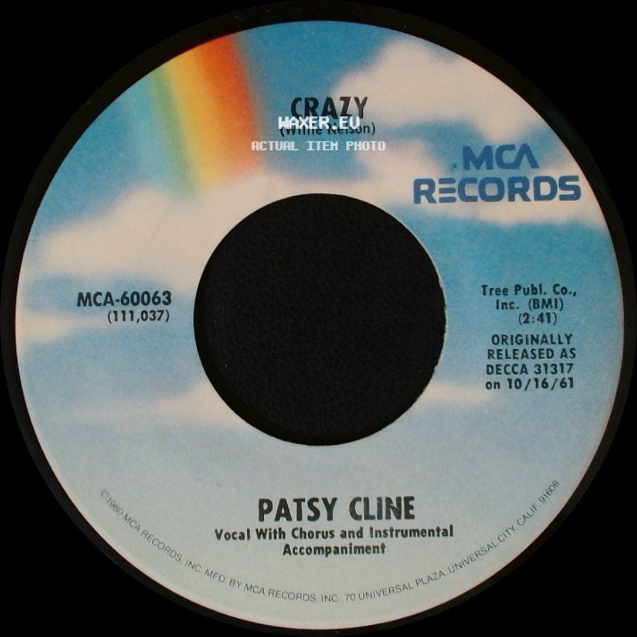 Patsy Cline - Crazy / Your Cheatin' Heart side A