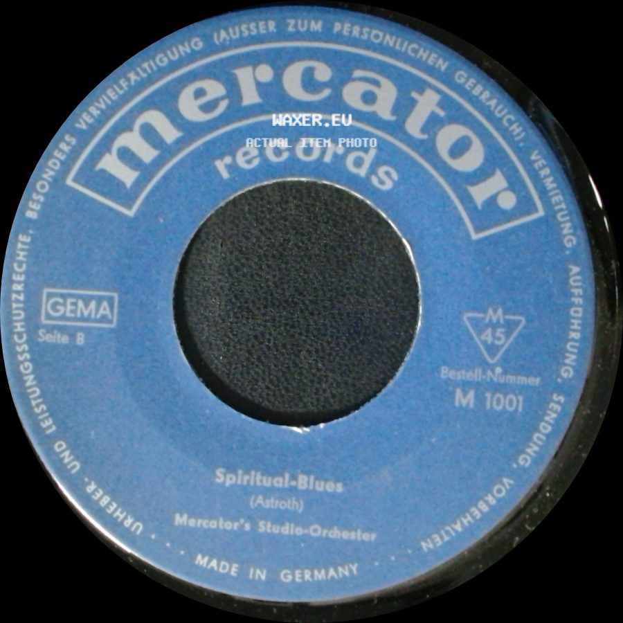 Mercator's Studio-Orchester - Spiritual-Blues / Love Is A Many-Splendored Thing side A