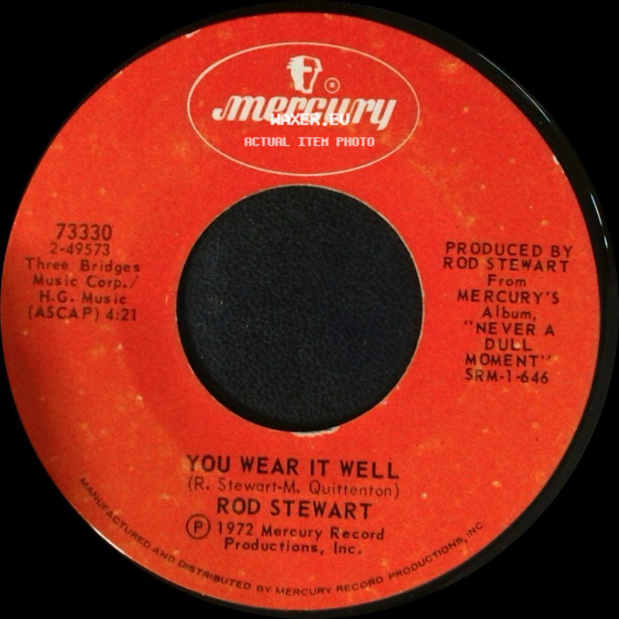 Rod Stewart - You Wear It Well / True Blue side A