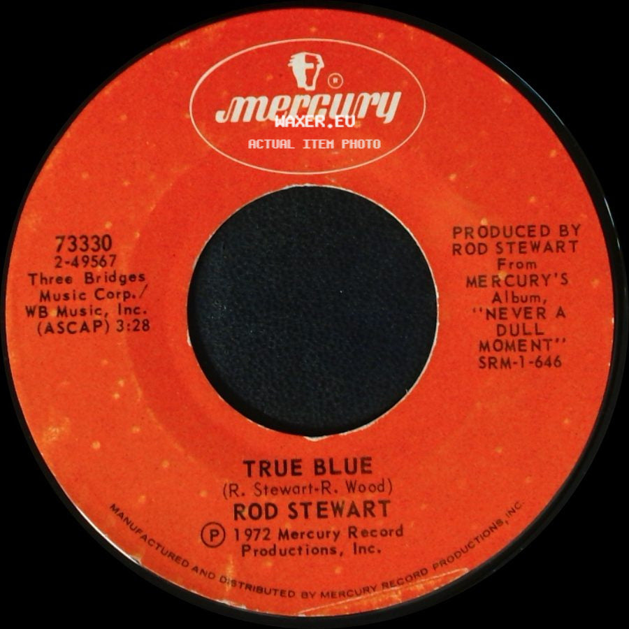 Rod Stewart - You Wear It Well / True Blue side B