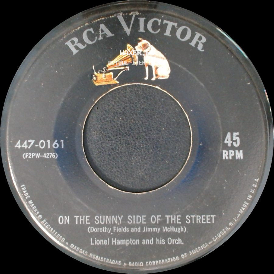 Lionel Hampton And His Orch. / Lionel Hampton And His Orchestra - On The Sunny Side Of The Street / Twelfth Street Rag side A