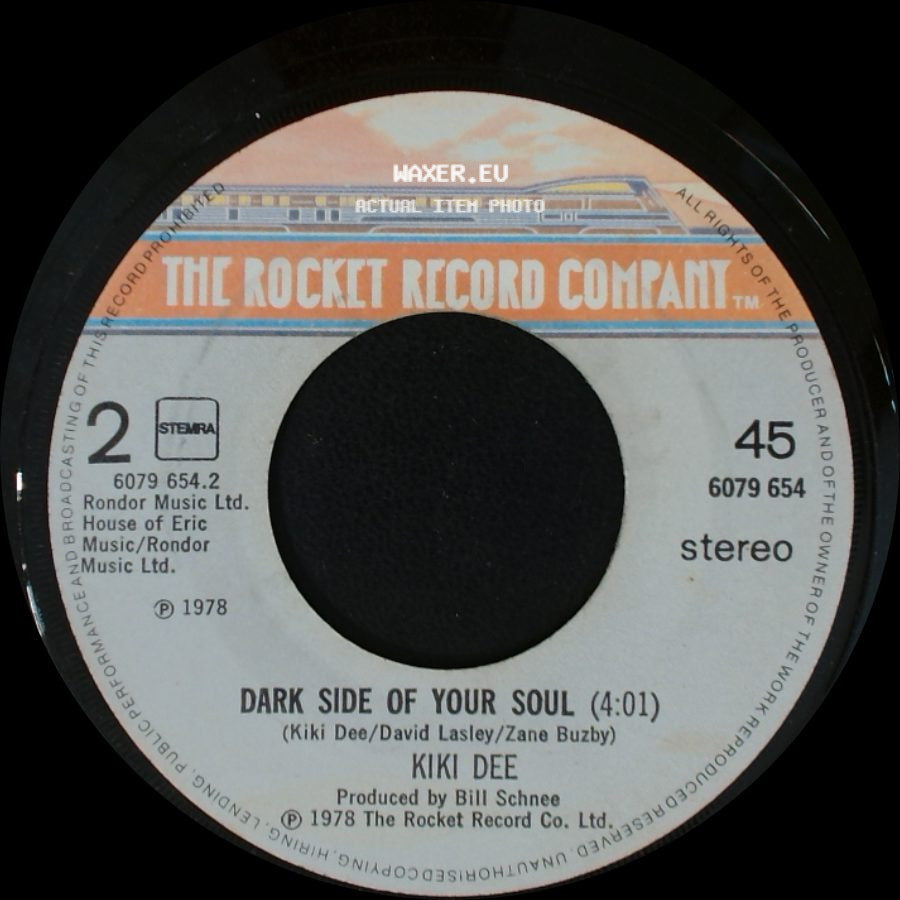 Kiki Dee - Stay With Me Baby / Dark Side Of Your Soul side B