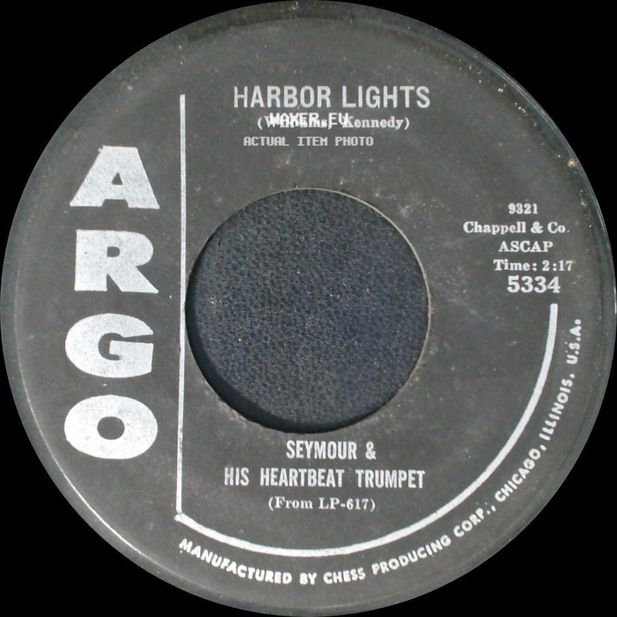 Seymour & His Heartbeat Trumpet - My Blue Heaven / Harbor Lights side B