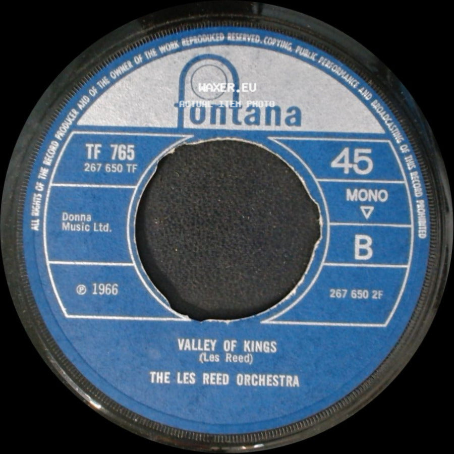 The Les Reed Orchestra - Good King Went Ridiculous / Valley Of Kings side B