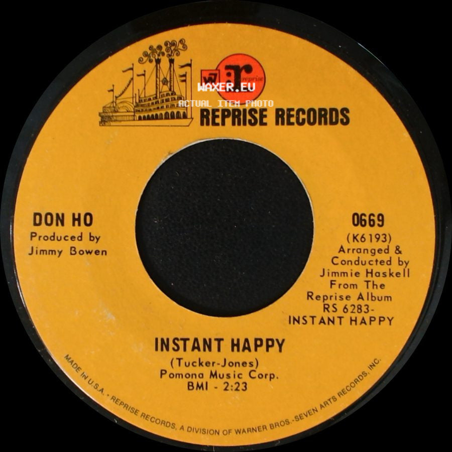 Don Ho - Instant Happy / White Silver Sands side A