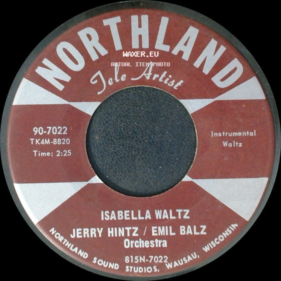 Jerry Hintz / Emil Balz / Jerry Hintz / Emil Balz Orchestra - Springtime Polka / Isabella Waltz side B