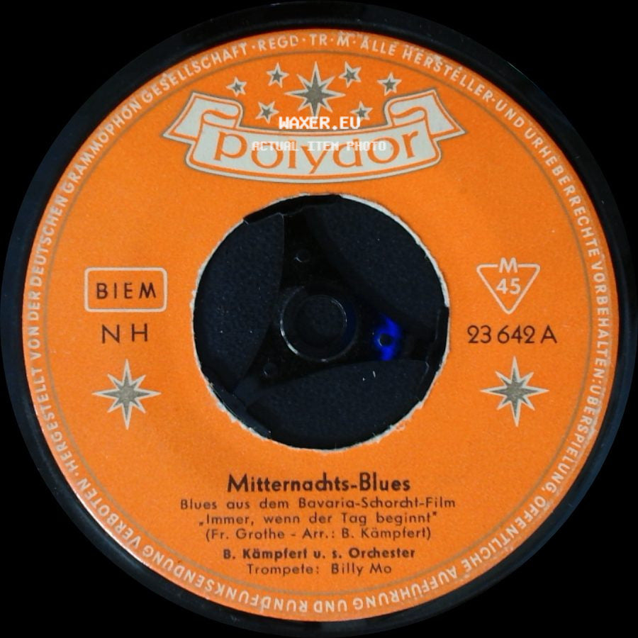 B. Kämpfert U. S. Orchester - Mitternachts-Blues / Ducky side A