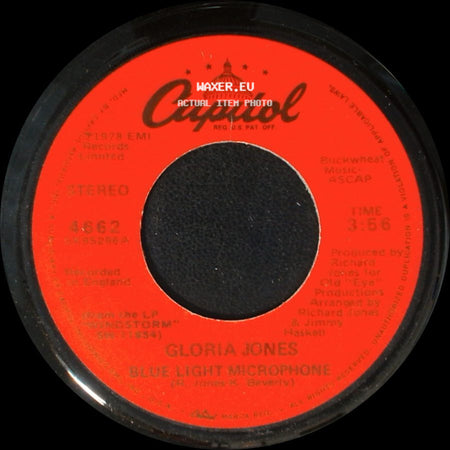 Gloria Jones - Woman Is A Woman / Blue Light Microphone side B
