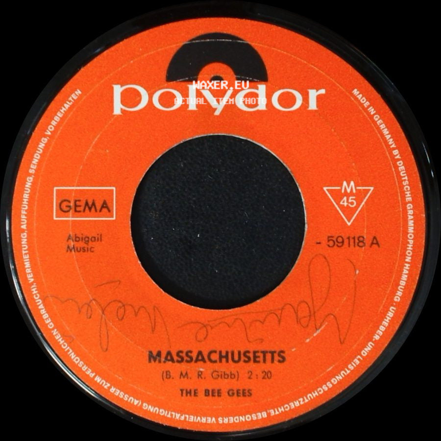 The Bee Gees - Massachusetts / Barker Of The U.F.O. side A