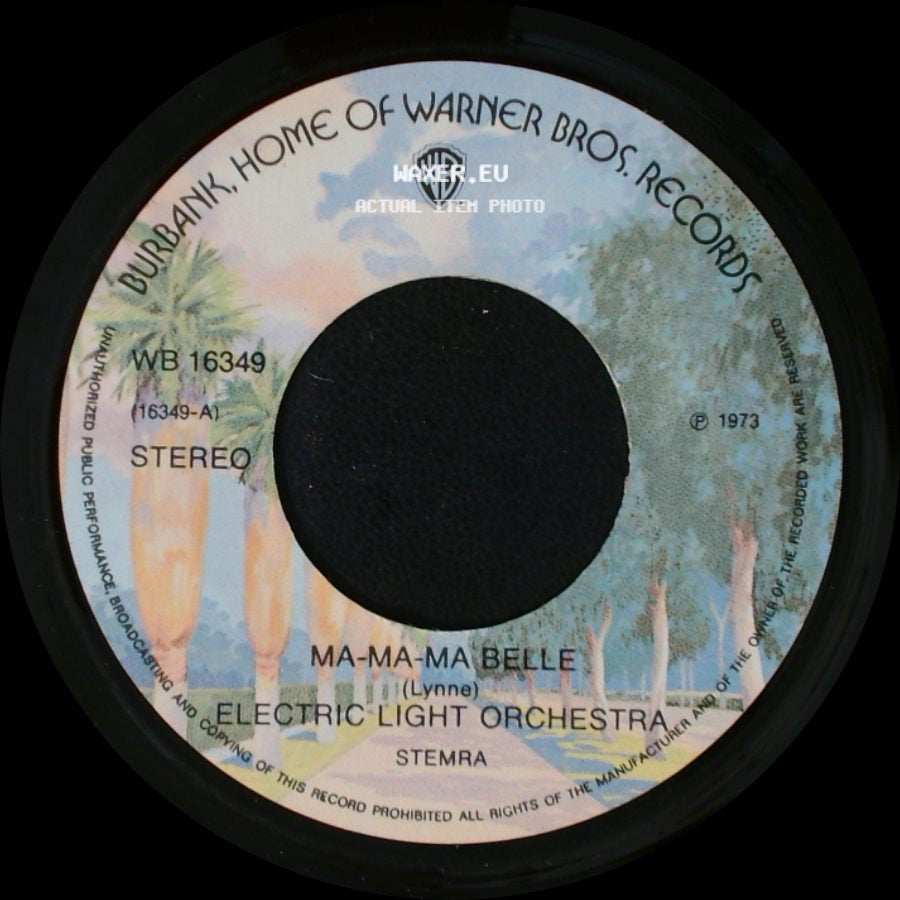 Electric Light Orchestra - Ma-Ma-Ma Belle / Oh No Not Susan side A
