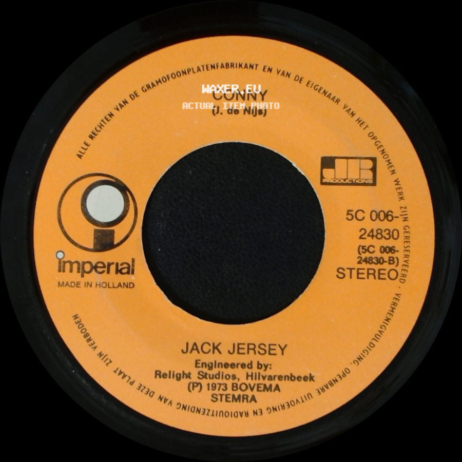 Jack Jersey - I'm Calling / Conny (J. De Nijs) side B