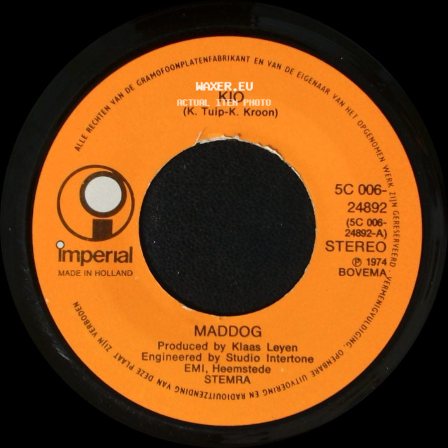 Maddog - Kio / Peace And Love side A