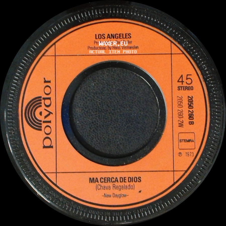 Los Angeles - La Malaguena / Ma Cerca De Dios side B