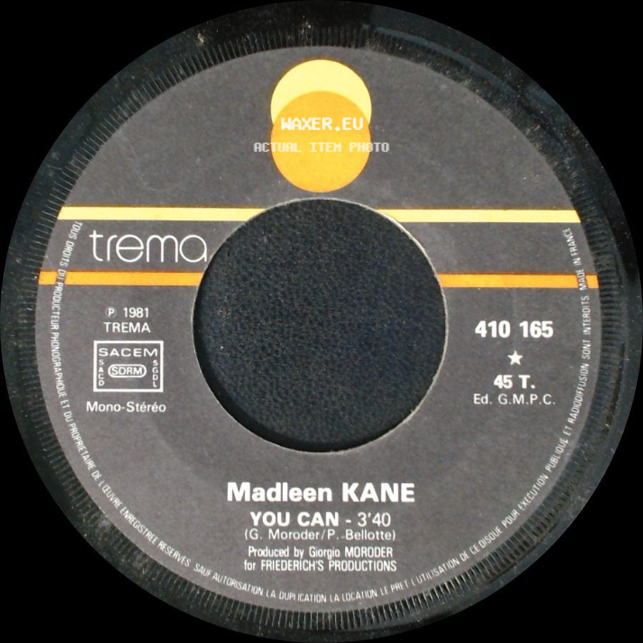 Madleen Kane - You Can / Don't Wanna Lose You side A