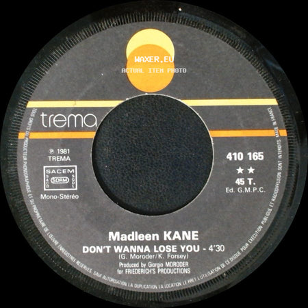 Madleen Kane - You Can / Don't Wanna Lose You side B