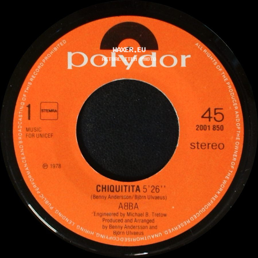 Abba - Chiqutita / Lovelight side A