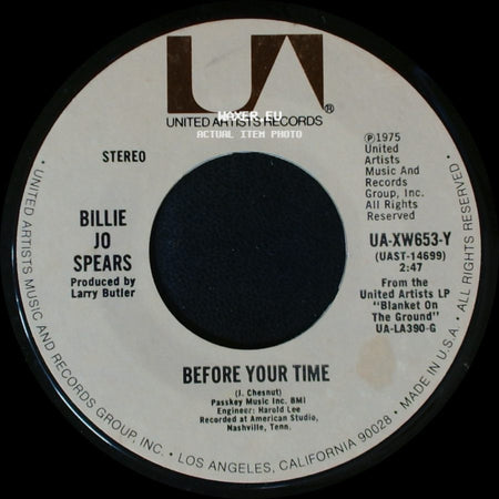 Billie Jo Spears - Before Your Time / Stay Away From The Apple Tree side A