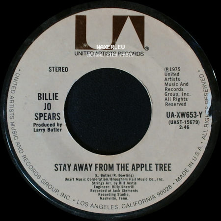 Billie Jo Spears - Before Your Time / Stay Away From The Apple Tree side B