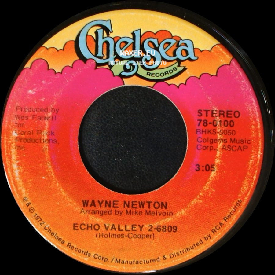 Wayne Newton - Echo Valley 2-6809 / Daddy Don't You Walk So Fast side A