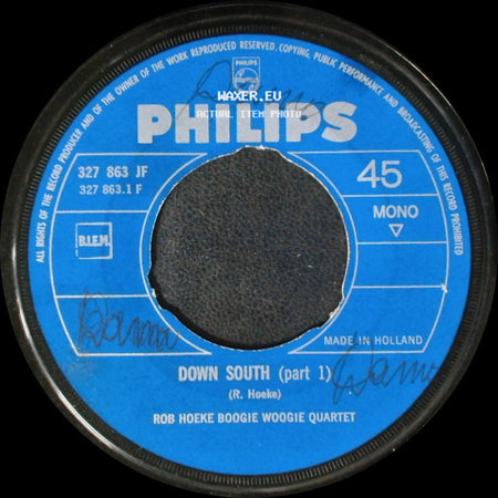 Rob Hoeke Boogie Woogie Quartet - Down South (Part 1) / Down South (Part 2) side A
