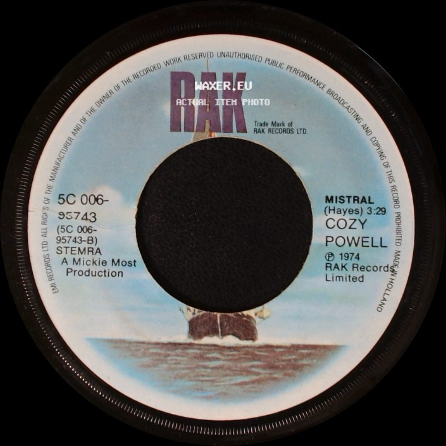 Cozy Powell - Na Na Na / Mistral side B