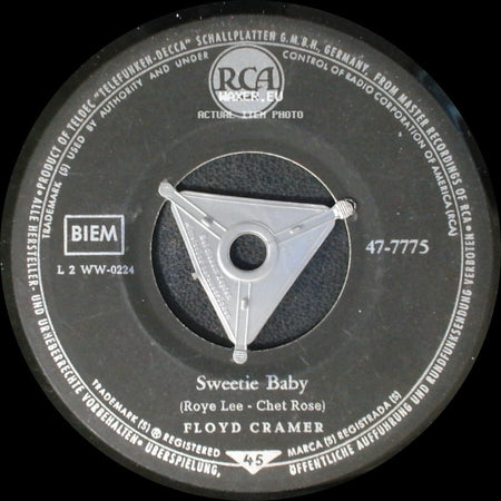 Floyd Cramer - Sweetie Baby / Last Date side A
