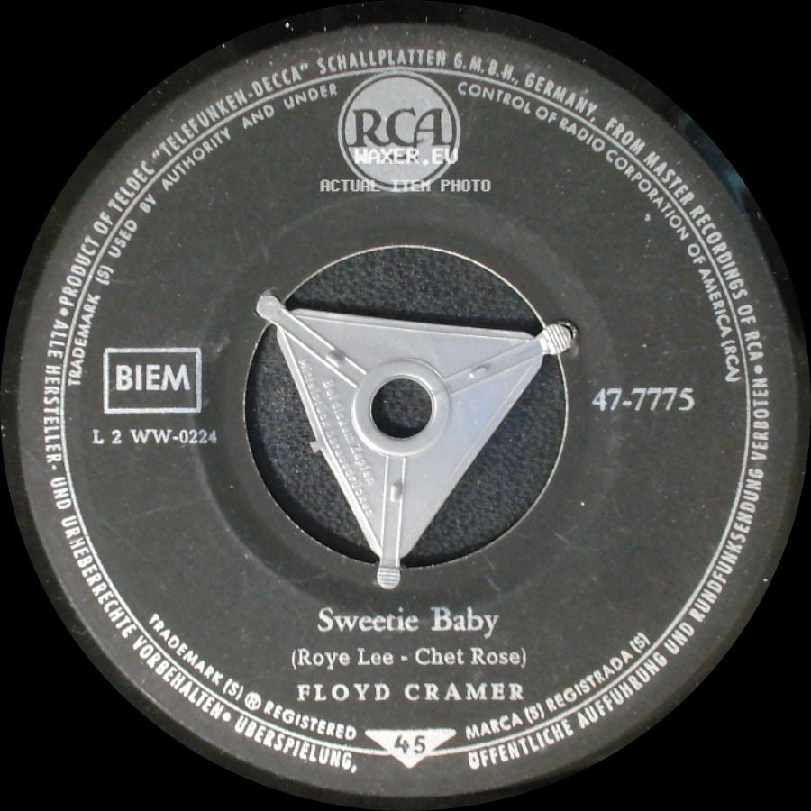 Floyd Cramer - Sweetie Baby / Last Date side A